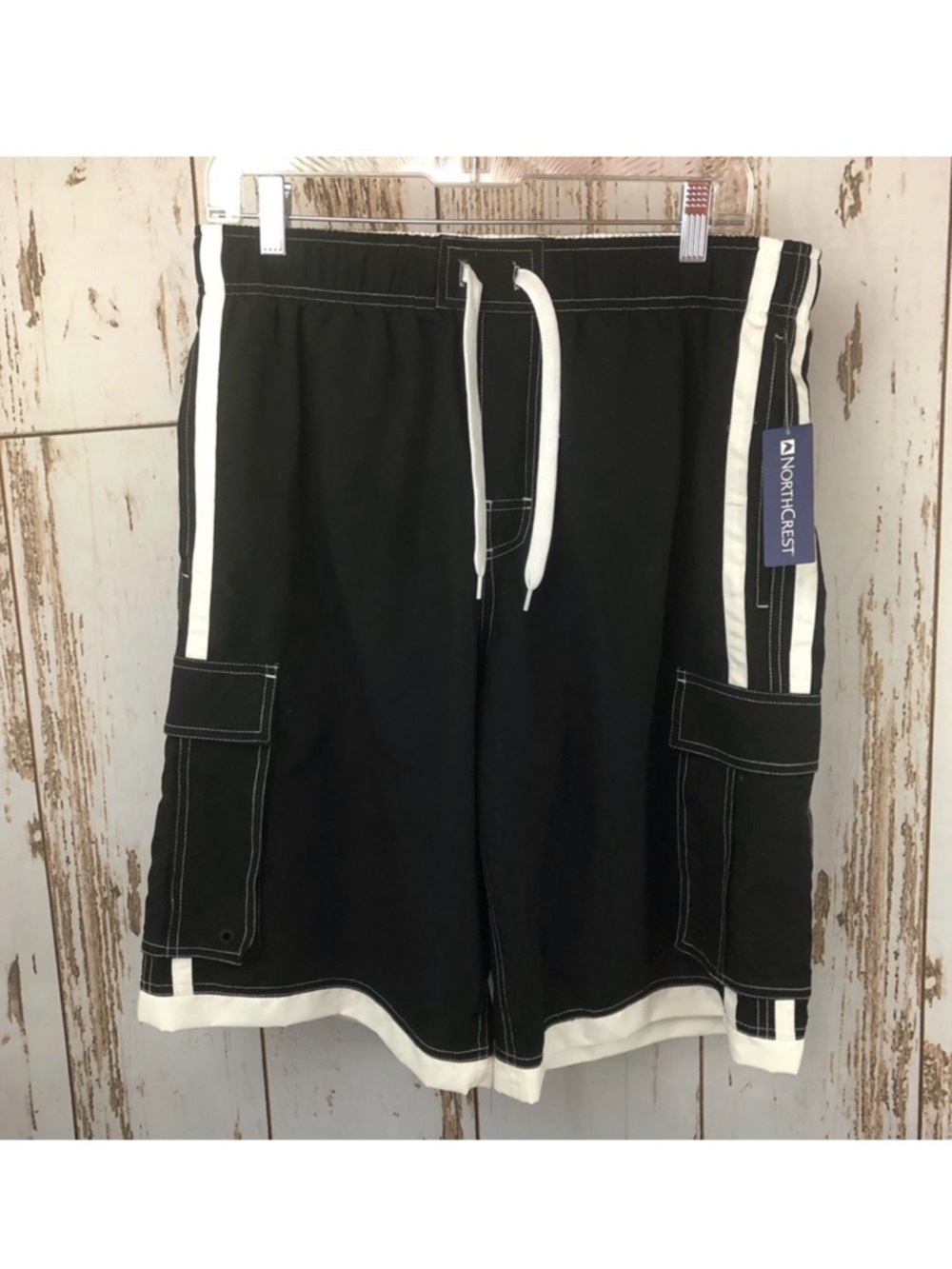 NWT, Northcrest Swim Trunks, Size Medium.